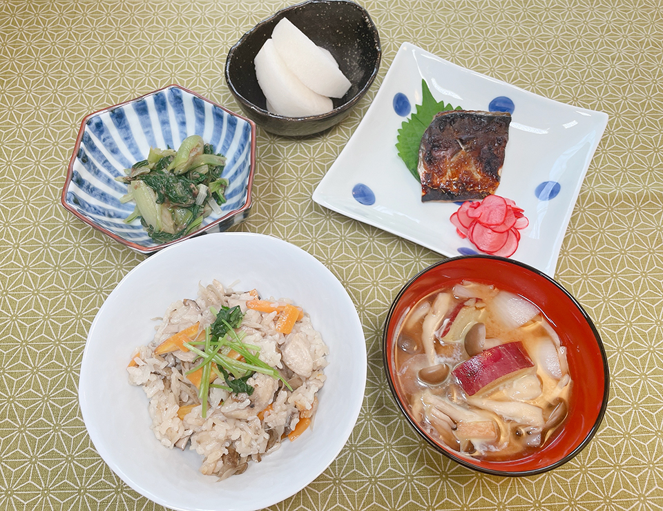 10月の献立