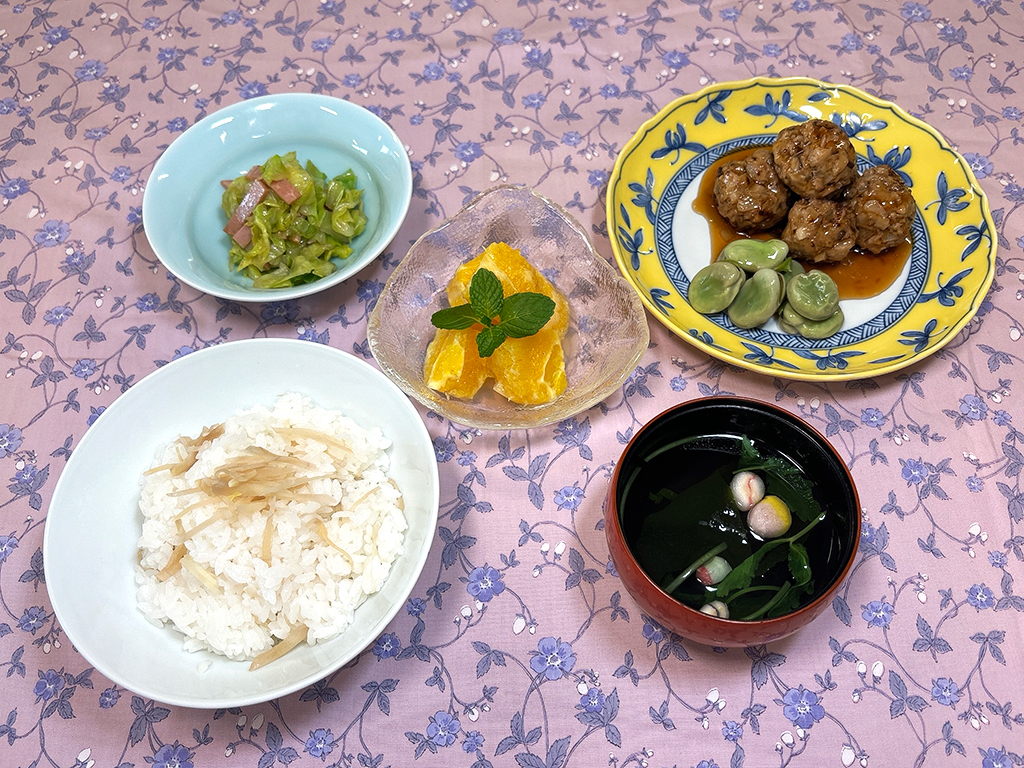 4月の献立